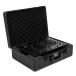 DJM-V5 Mixer Flight Case, Black - Angled Open (DJM-V5 Not Included)