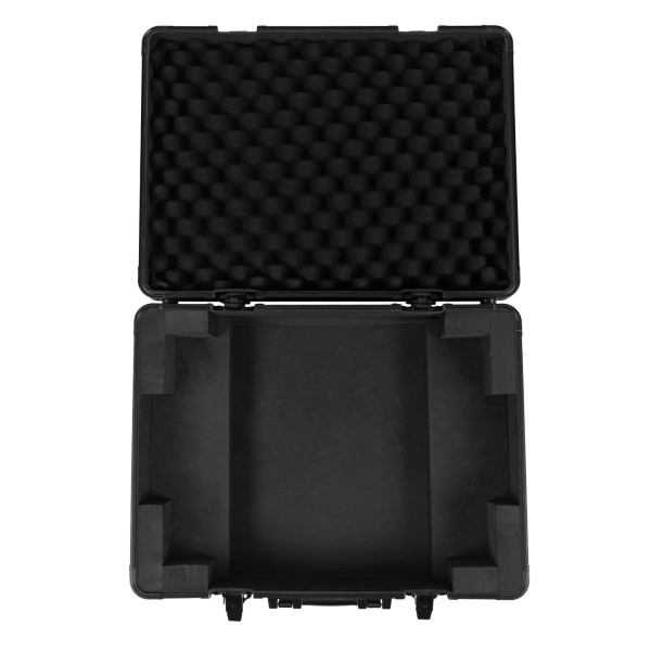 UDG Ultimate Aluminum Flight Case AlphaTheta DJM-V5, Black - Top Open Empty