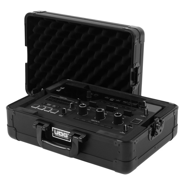 RMX Ignite Flight Case, Black - Angled Open (RMX Ignite Not Included)