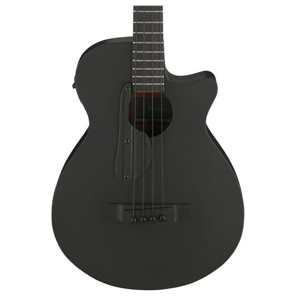 Ibanez AEGB420-BOT 4-String Acoustic Bass, Black Out - body
