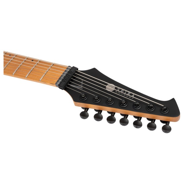 Spira S-607 ABK, Stained Black - headstock