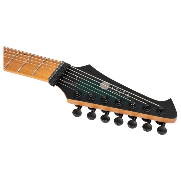 Spira S-607 AGR, Stained Green - headstock