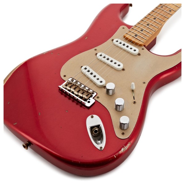 Fender Custom Shop 2026 Collection Limited Edition '50s Stratocaster Relic, Aged Candy Apple Red - body