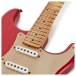 Fender Custom Shop 2026 Collection Limited Edition '50s Stratocaster Relic, Aged Candy Apple Red - upper frets