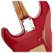 Fender Custom Shop 2026 Collection Limited Edition '50s Stratocaster Relic, Aged Candy Apple Red - neck joint