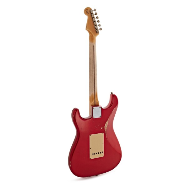 Fender Custom Shop 2026 Collection Limited Edition '50s Stratocaster Relic, Aged Candy Apple Red - back