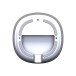 WiiM Sound Lite Wireless Smart Speaker Twin Pack, White - bottom 