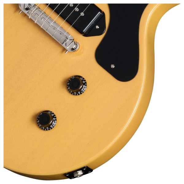 Epiphone Les Paul Junior, TV Yellow - controls