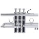 Bach Stradivarius 180S37R Trumpet, Reverse Leadpipe, Silver Plated 6