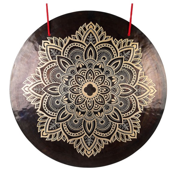 Sela 24" Wind Gong, Flower Mandala