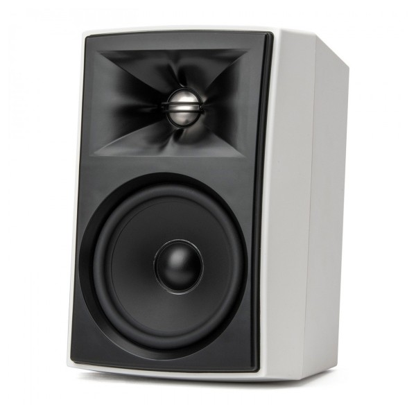 JBL Stage XD-5 Outdoor Speaker (Pair), White - left 