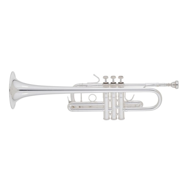 Bach Stradivarius C180SL239 C Trumpet, Silver Plated 2