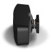 Dali GARDIAN OW 6 Outdoor Speaker (Pair), Black  -side over 