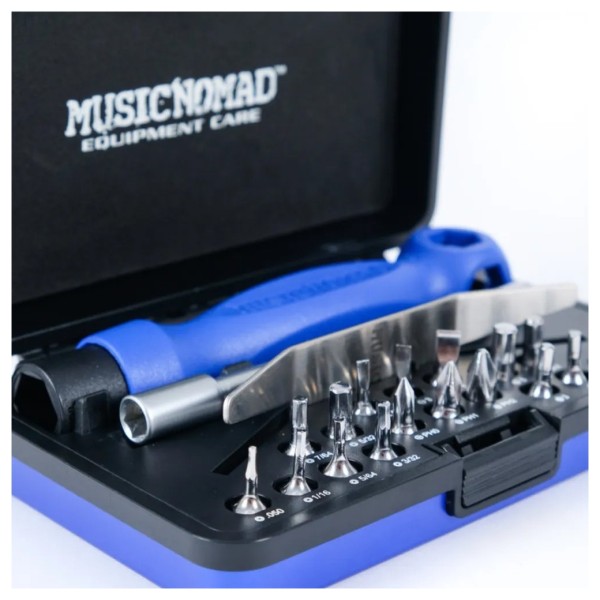 MusicNomad Premium Guitar Tech Screwdriver & Wrench Set
