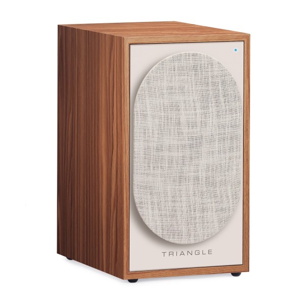 Triangle Borea BR02 Connect Active Speakers (Pair), Oak Grille View