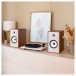 Triangle Borea BR02 Connect Active Speakers (Pair), Oak Lifestyle View 2