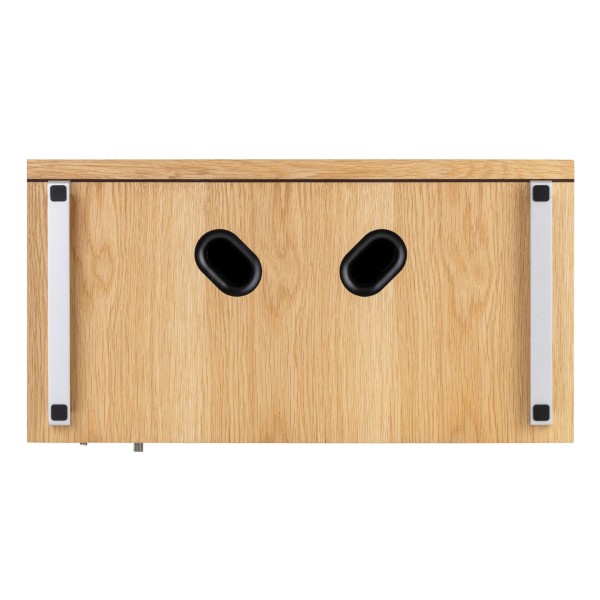 Ruark Audio R410 Integrated Music System, 40th Anniversary White Oak bottom 