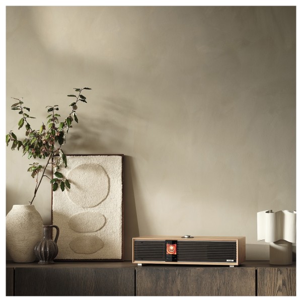 Ruark Audio R410 Integrated Music System, 40th Anniversary White Oak - lifestyle 