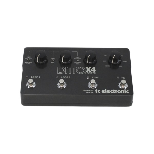 TC Electronic Ditto X4 Dual Track Looper Pedal - Secondhand at