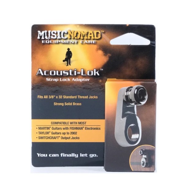 MusicNomad Acousti-Lok Strap Lock (Standard Jack)