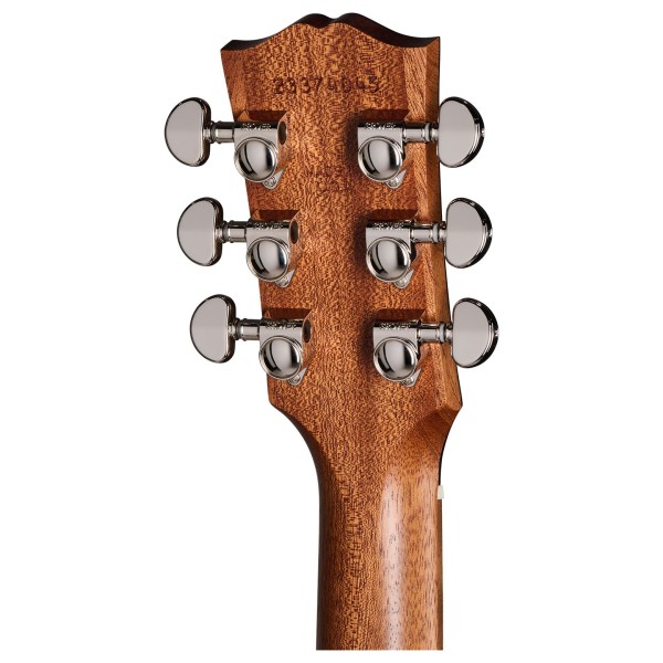 Gibson J-45 Studio Walnut, Natural - back of headstock