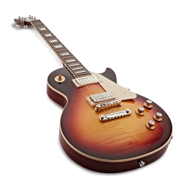 Gibson Les Paul Standard 60s Figured Top, Bourbon Burst #204960050 - angled shot