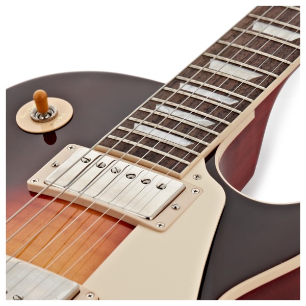 Gibson Les Paul Standard 60s Figured Top, Bourbon Burst #204960050 - upper frets