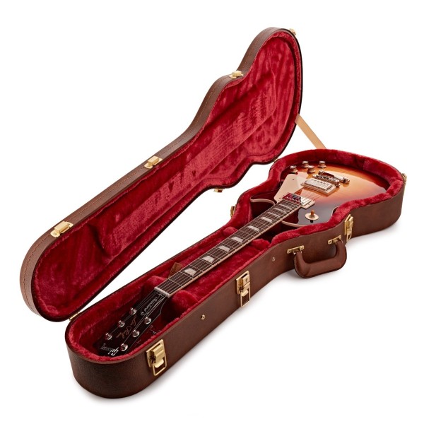 Gibson Les Paul Standard 60s Figured Top, Bourbon Burst #204960050 - guitar in case
