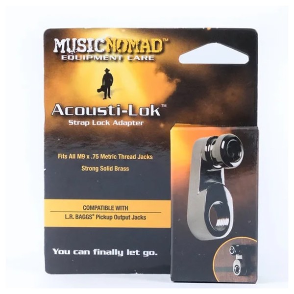MusicNomad Acousti-Lok Strap Lock (Metric Jack)