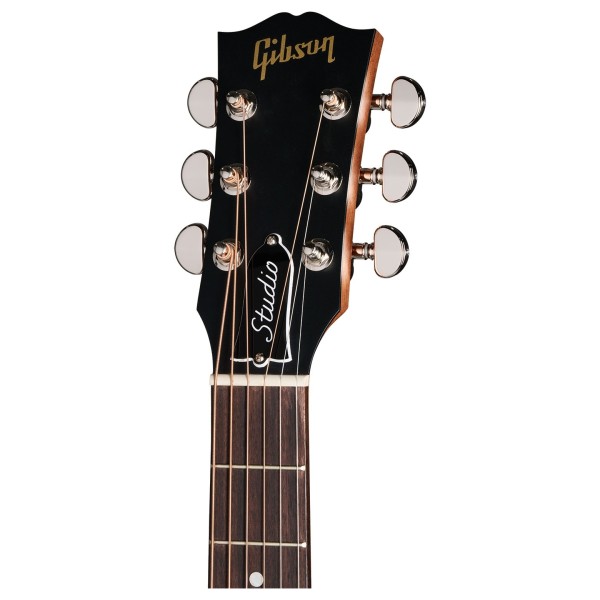 Gibson J-45 Studio Rosewood, Rosewood Burst - headstock