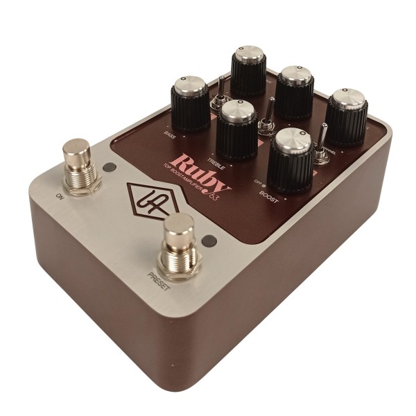 Universal Audio UAFX Ruby '63 Top Boost Amplifier Pedal
