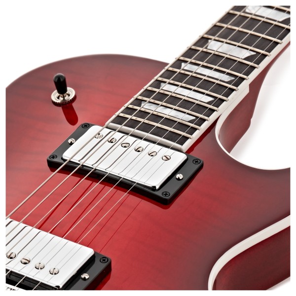 Gibson Les Paul Modern Figured, Cherry Burst #207160247 - upper frets