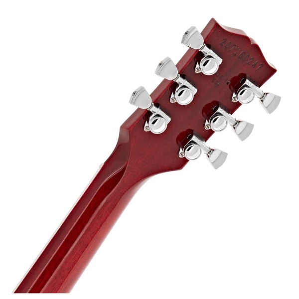 Gibson Les Paul Modern Figured, Cherry Burst #207160247 - back of headstock