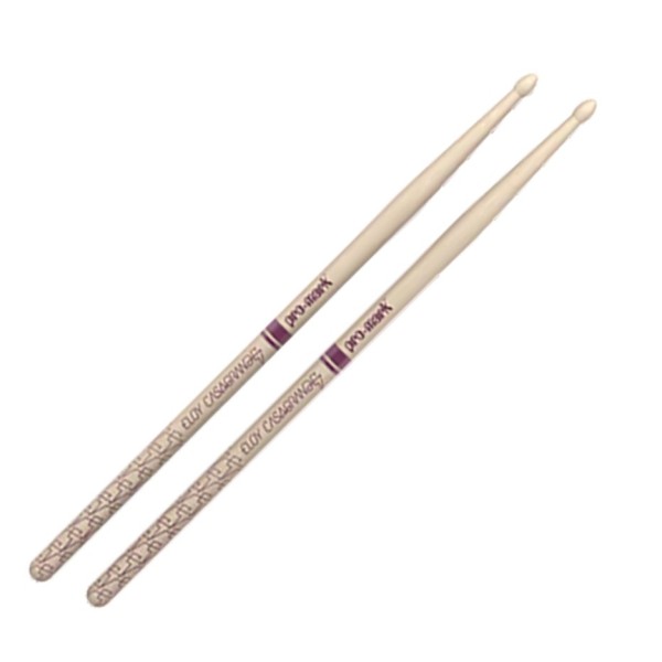 Promark Eloy Casagrande Signature Raw Hickory Drumstick, Wood Tip