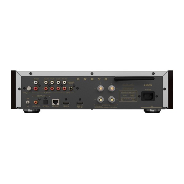 Onkyo Muse Y-50 Network Integrated Amplifier 80th Anniversary Edition - rear 