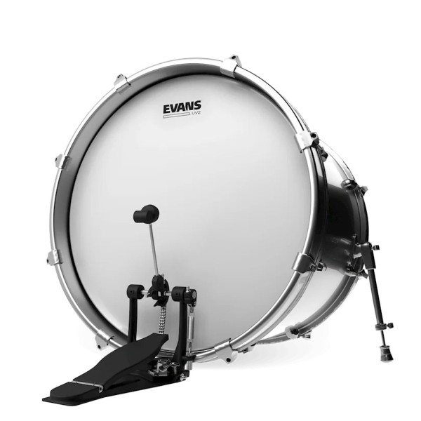 EVANS UV2 Bass Drumhead Head, 16"