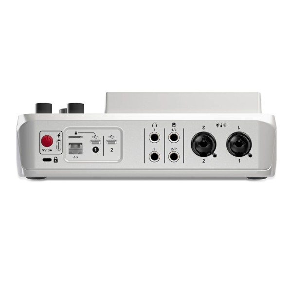 Rodecaster Duo, White - Rear