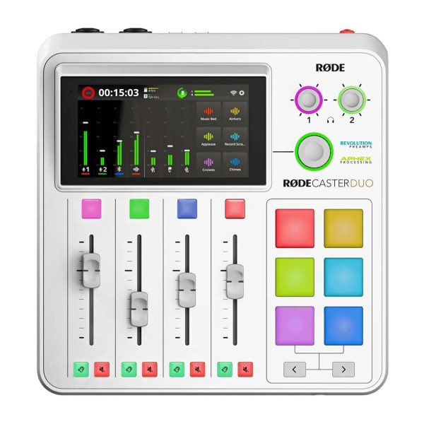 Rode RodeCaster Duo, White - Top