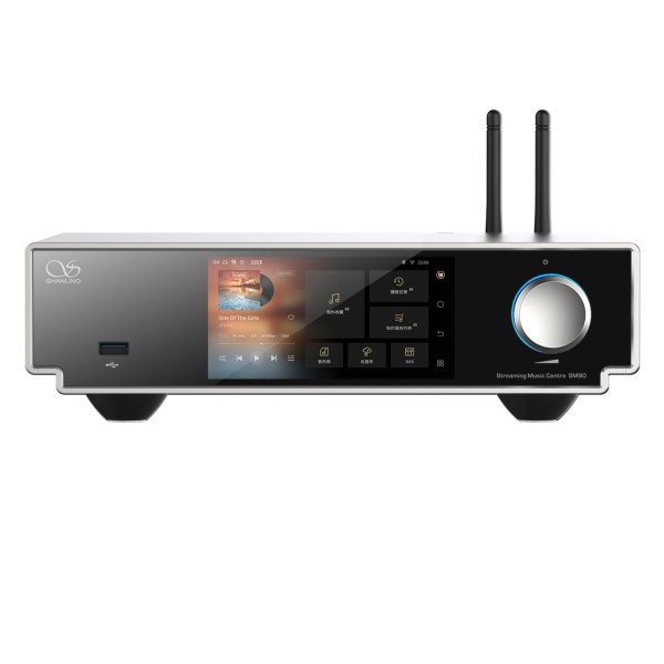 Shanling SM90 Streamer DAC, Black - Front