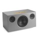 Audio Pro C10 MKII W Compact Wireless Multiroom Speaker, Grey - grille off 