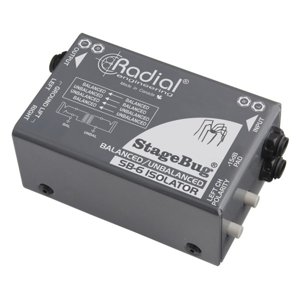 Radial StageBug SB-6 Isolator - Side View