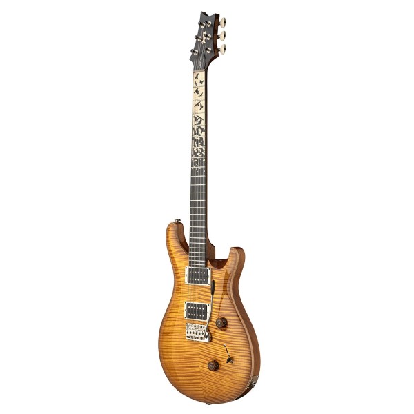 PRS Custom 24 'Birds of a Feather' Limited Edition, Honey Gold - side view