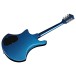 Guild S-300 Deluxe Electric Guitar, Neptune Blue Metallic - rear angled shot