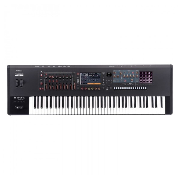 Roland Fantom-7 EX 76-Key Synthesizer Keyboard - Top