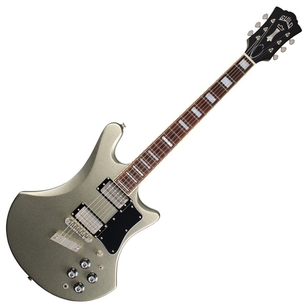Guild S-300 Deluxe Electric Guitar, Vintage Sterling Metallic