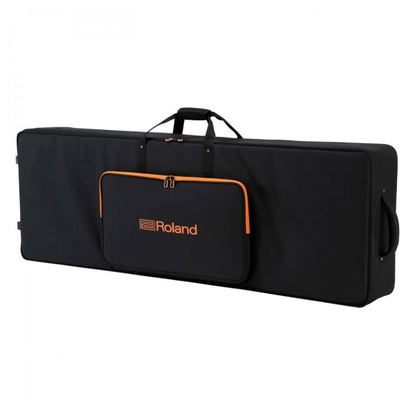 Roland SC-G88W3 Semi Rigid 88-key Keyboard Case with Wheels - Angled
