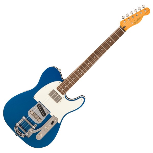 Squier Classic Vibe '60s Custom Telecaster SH with Bigsby, Lake Placid Blue - front