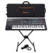 Roland Fantom-6 EX 61-Key Synthesizer Keyboard Bundle - Full Package