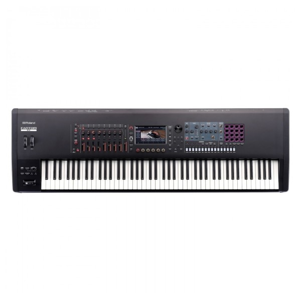 Roland Fantom-6 EX 61-Key Synthesizer Keyboard - Top
