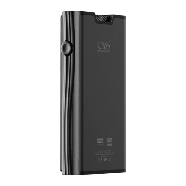 Shanling M8T Flaship Audio Player with DAC, Black - Angled Rear